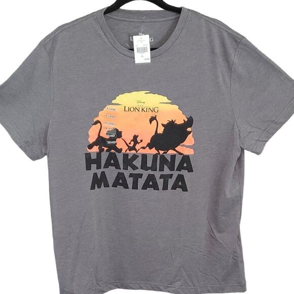 Disney The Lion King Hakuna Matata Graphic T-Shirt XL Unisex - Picture 3 of 9